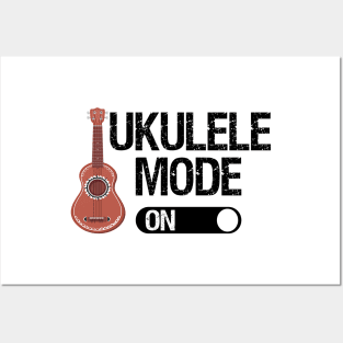 Ukulele Mode on Posters and Art